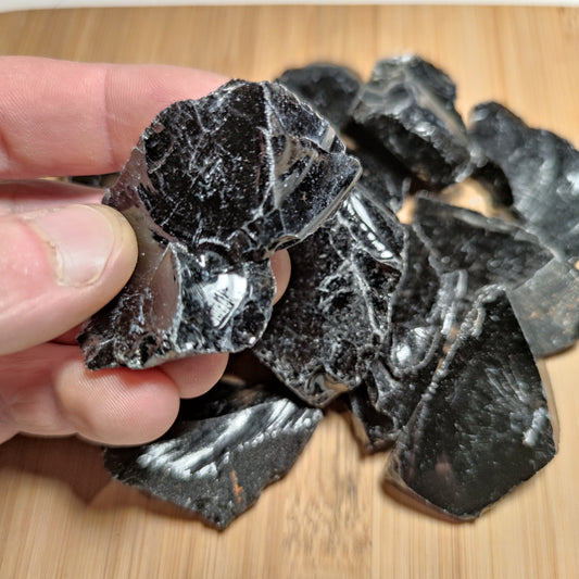 Obsidienne noire brut