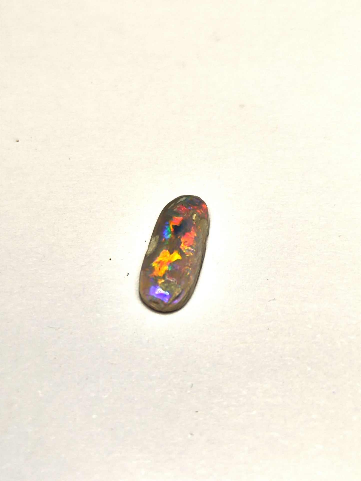 Opale cristal de lightning Ridge